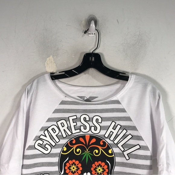 Control Industry Cypress Hill Day of the Dead Raglan Tee, Women's Size S - Multi - Picture 5 of 10